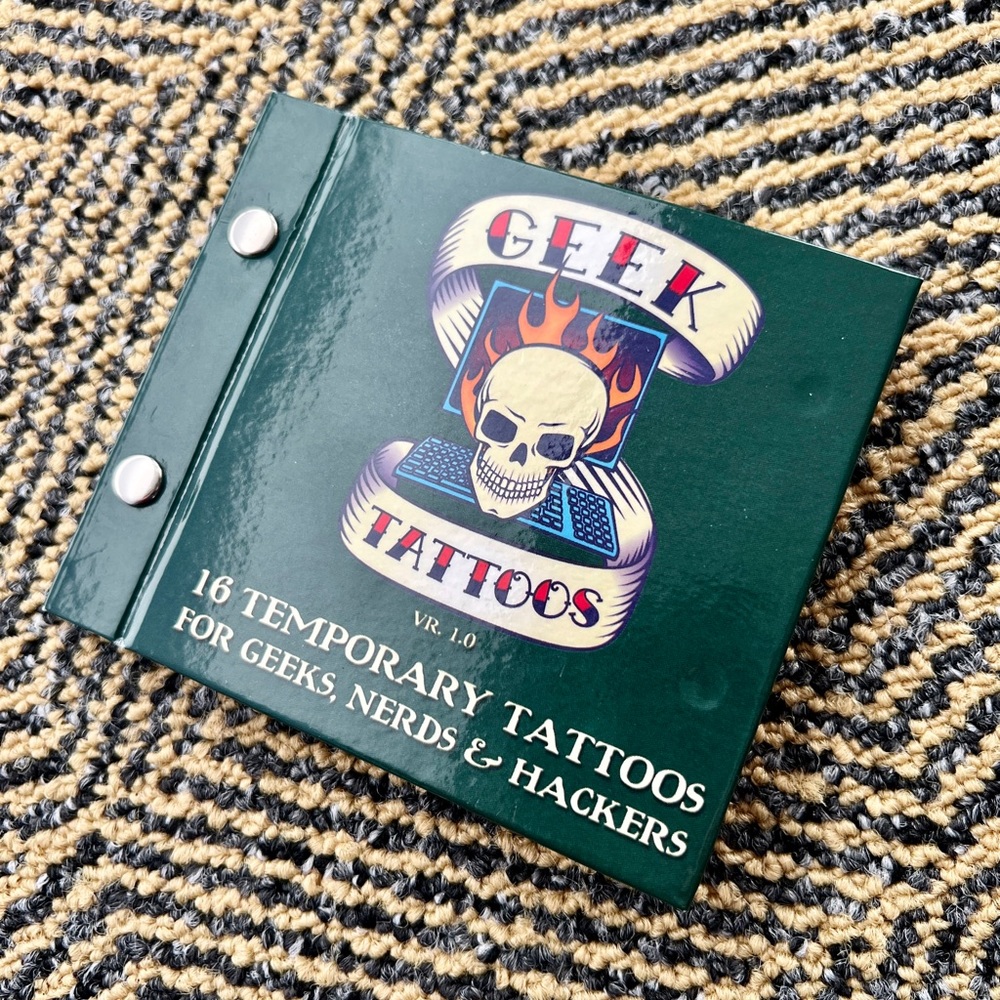 16 temporary tattoos for gamers and tech geeks